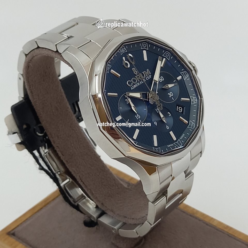 Corum Admirals Cup Legend 42 Mens watch Unisex Automatic Steel 984.101.20 V705 AB10 4
