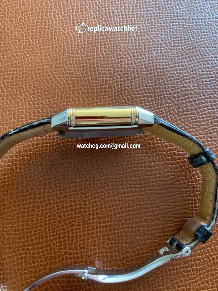 Jaeger-LeCoultre Reverso Duetto Womens watch Manual winding Gold Steel 266.5.44 4