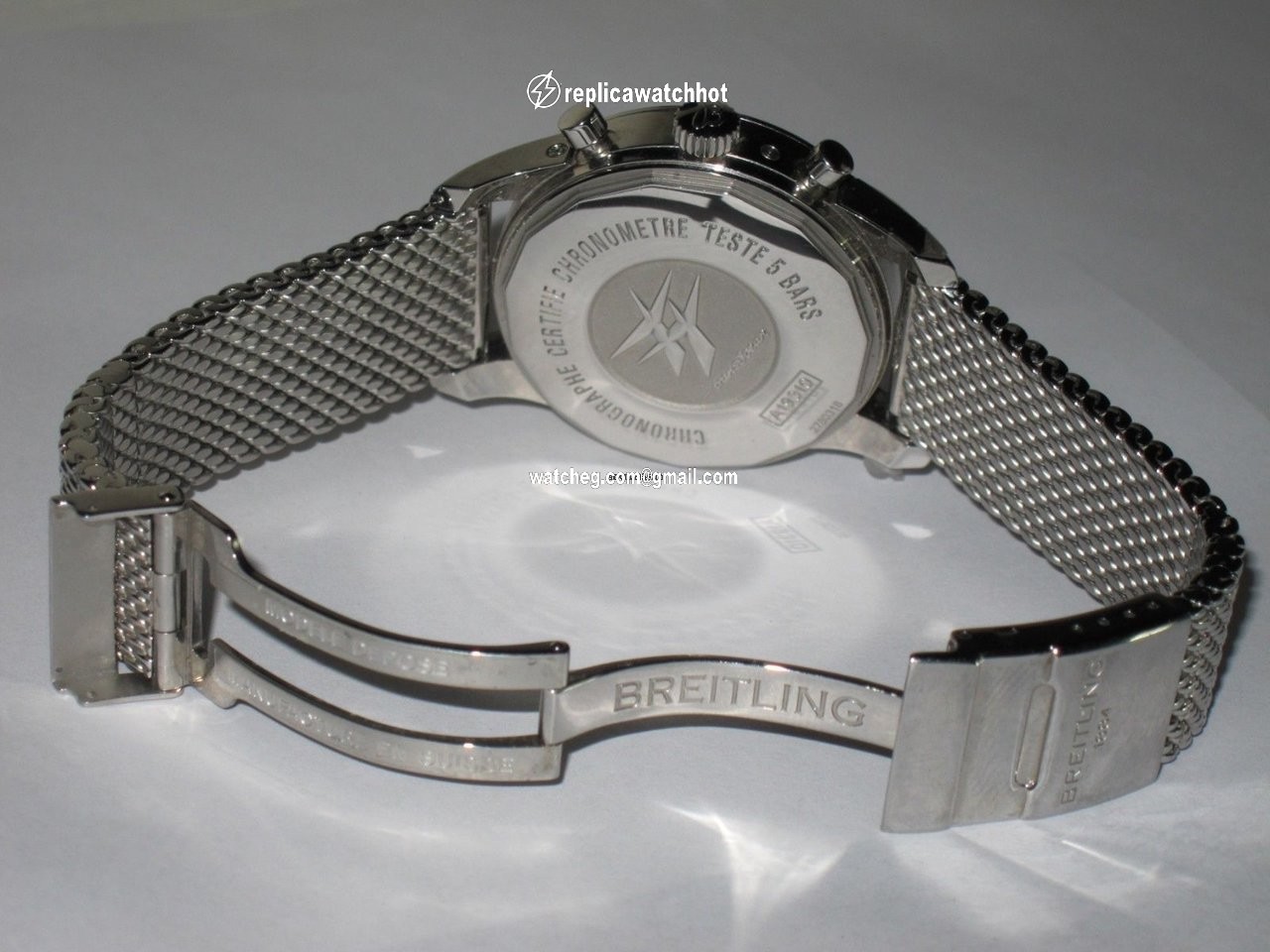 Breitling Transocean Chronograph 1461 Mens watch Unisex Automatic Steel A1931012-G750-154A 4