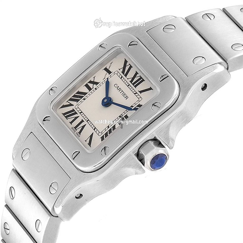 Cartier Santos Galbee Womens watch Quartz Steel W20056D6 4