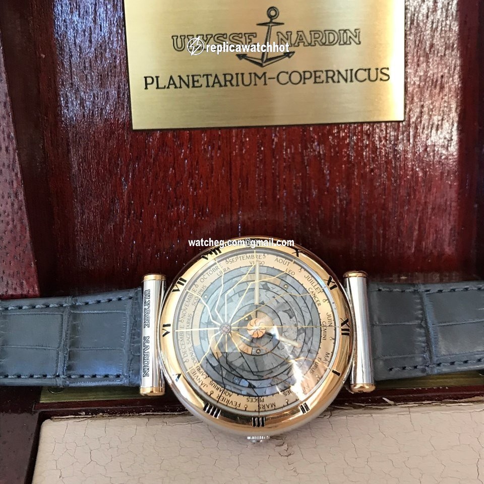 Ulysse Nardin Planetarium Copernicus Mens watch Unisex Automatic White gold 800-22 4