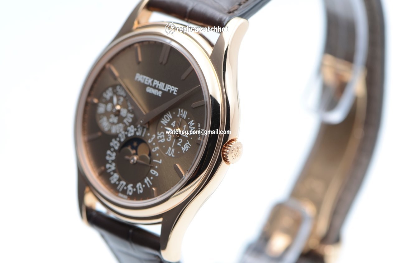 Patek Philippe Perpetual Calendar Mens watch Unisex Automatic Rose gold 5140R-001 4