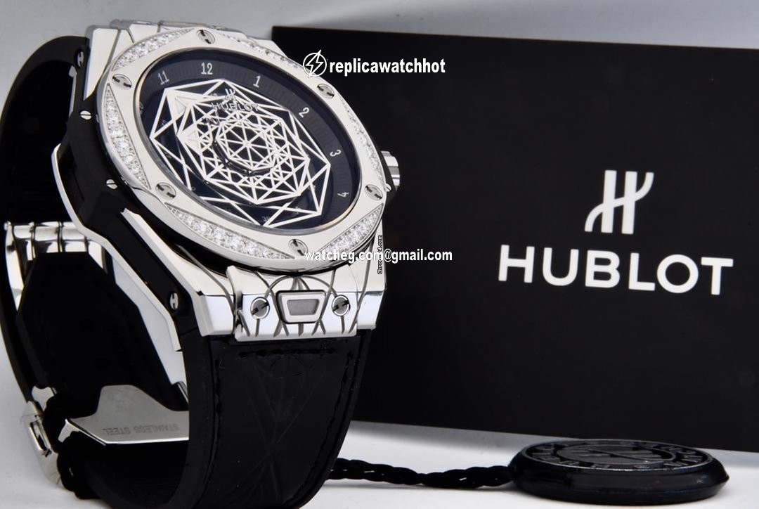 Hublot Big Bang Sang Bleu Womens watch Automatic Steel 465.SS.1117.VR.1204.MXM17 4