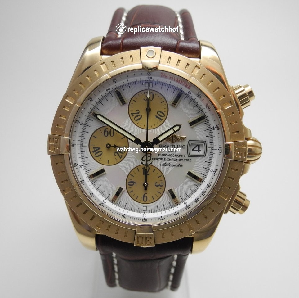 Breitling Chronomat Evolution Mens watch Unisex Automatic Yellow gold K13356 4