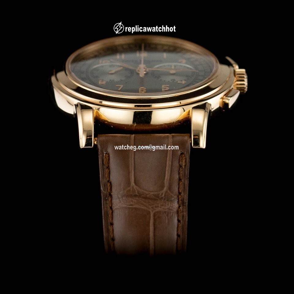 Patek Philippe Chronograph Mens watch Unisex Manual winding Rose gold 5070R-001 4