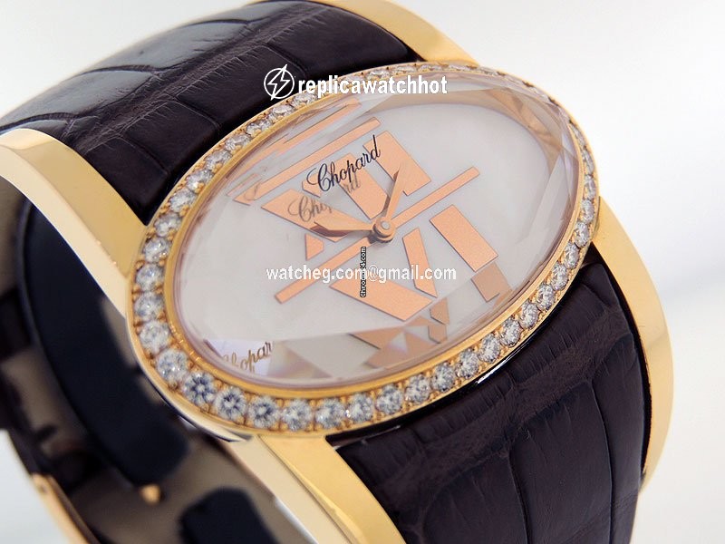 Chopard Happy Diamonds Womens watch Quartz Rose gold 139018 5