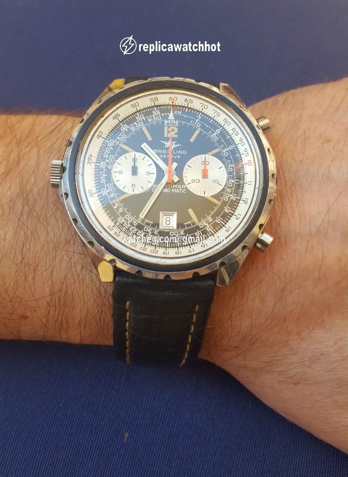 Breitling Chrono-Matic Mens watch Unisex Automatic Steel Ref 1806 5
