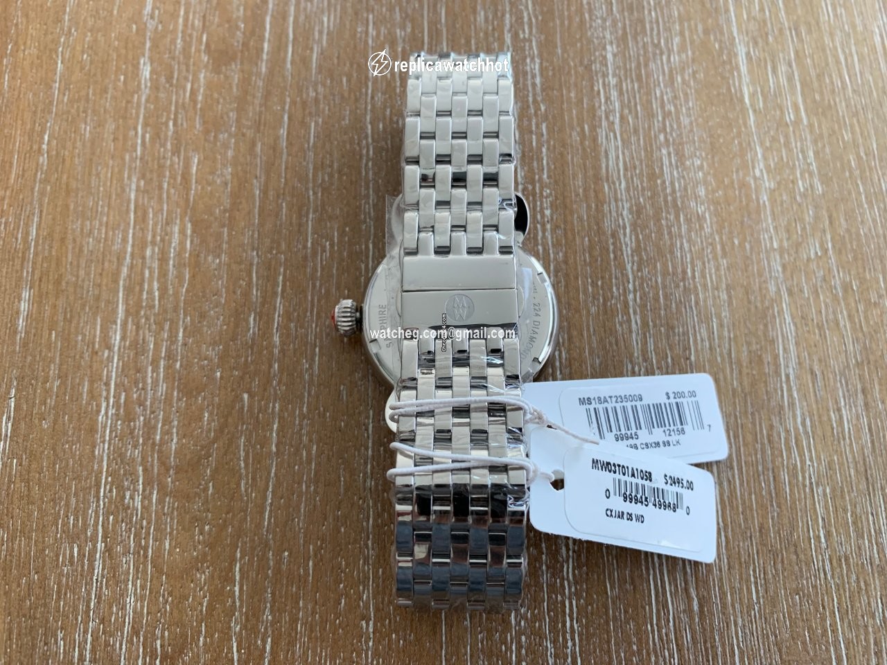 Michele CSX Womens watch Quartz Steel MWW03T000068 5