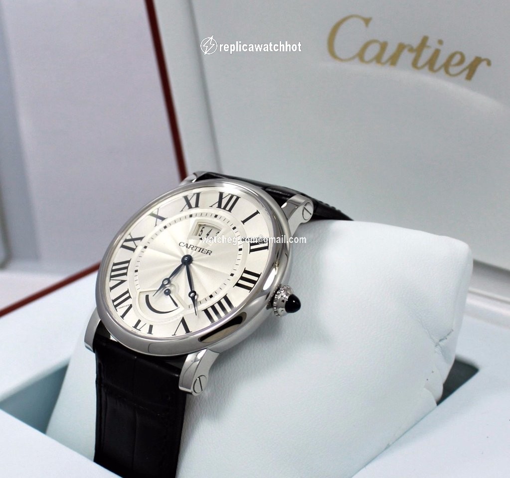 Cartier Rotonde de Cartier Mens watch Unisex Manual winding Steel W1556369 5