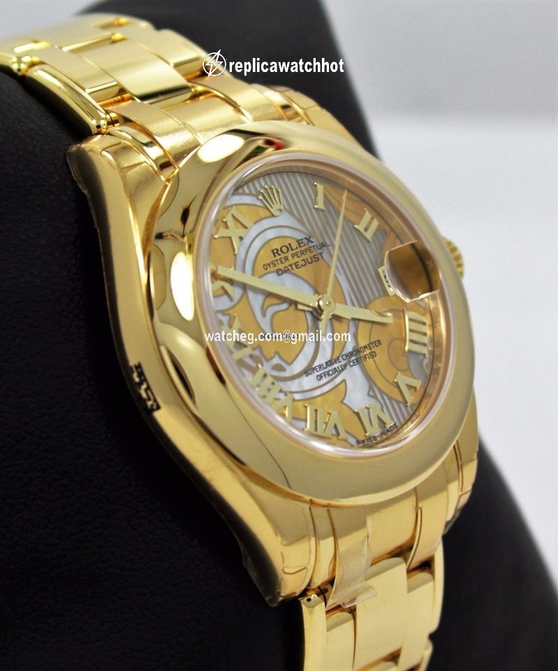 Rolex Datejust 31 Womens watch Yellow gold Automatic 81208 5