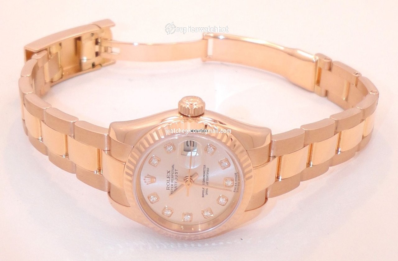 Rolex Lady-Datejust Womens watch Rose gold Automatic 179175 5