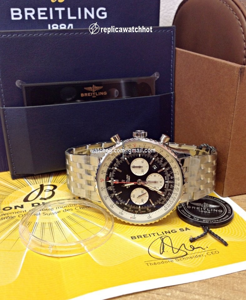 Breitling Navitimer 01 (46 MM) Mens watch Unisex Automatic Steel AB012721 5