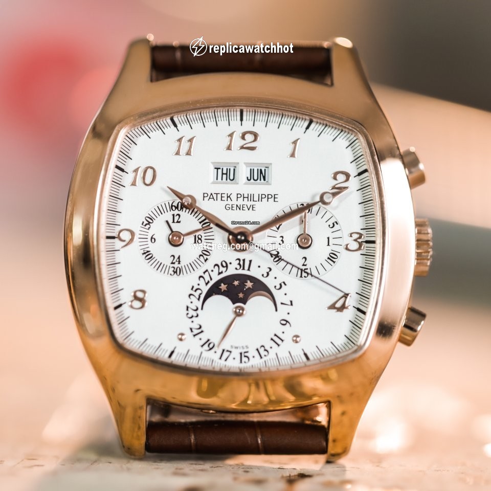 Patek Philippe Mens watch Unisex Manual winding Rose gold 5020R-013 5