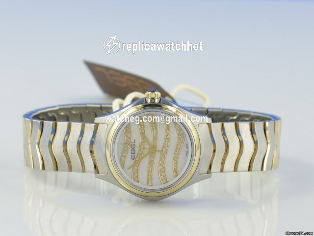 Ebel Wave Womens watch Quartz Gold Steel 1216271 5