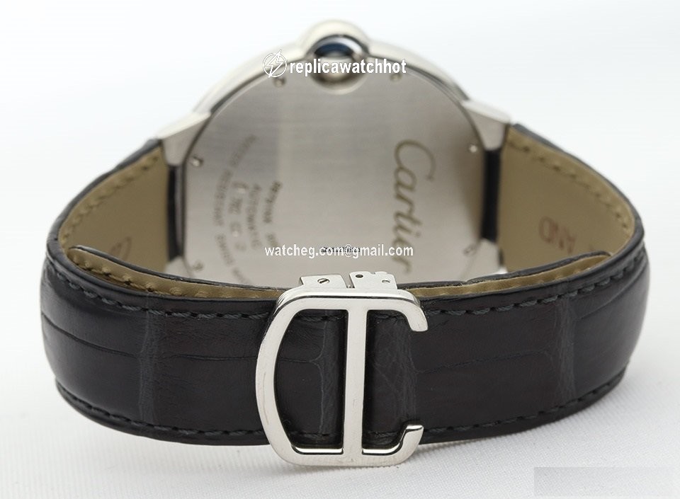 Cartier Ballon Bleu 42mm Mens watch Unisex Automatic White gold 3000 5