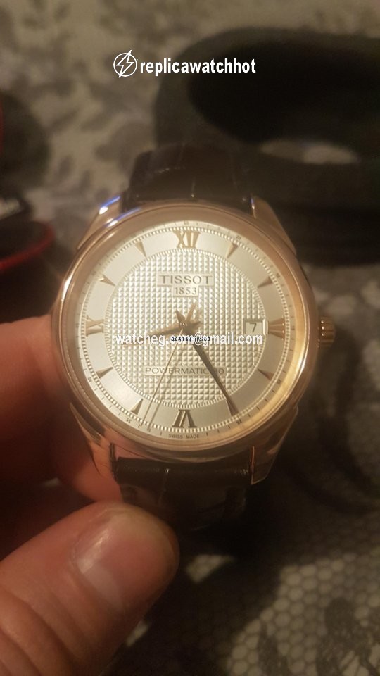 Tissot Mens watch Unisex Automatic Rose gold T920.407.76.038.00 5