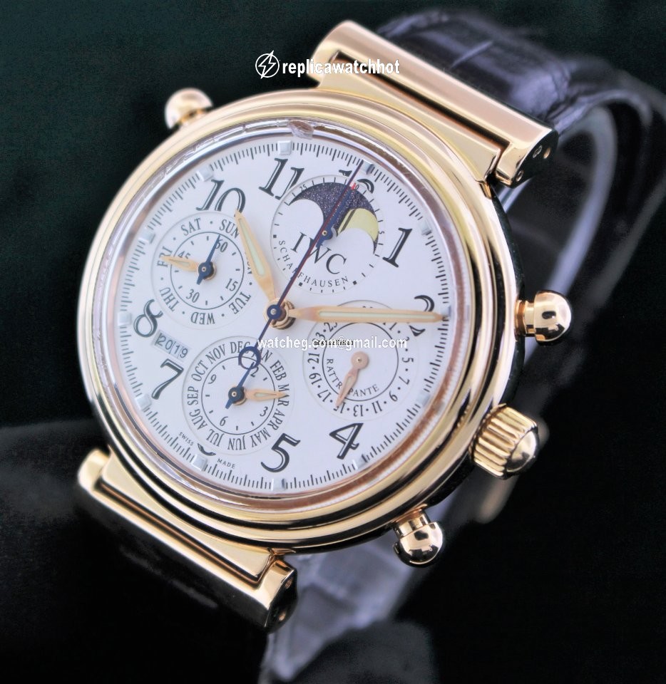 IWC Da Vinci Perpetual Calendar Mens watch Unisex Automatic Yellow gold IW3754 5