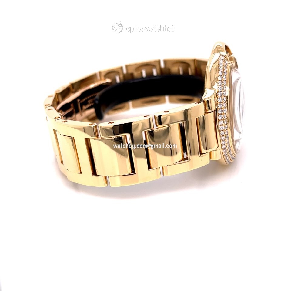 Cartier Ballon Bleu 36mm Womens watch Automatic Yellow gold WE9004Z3 5