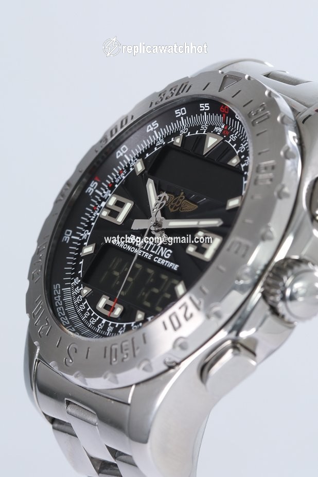 Breitling Airwolf Mens watch Unisex Quartz Steel A78363 5