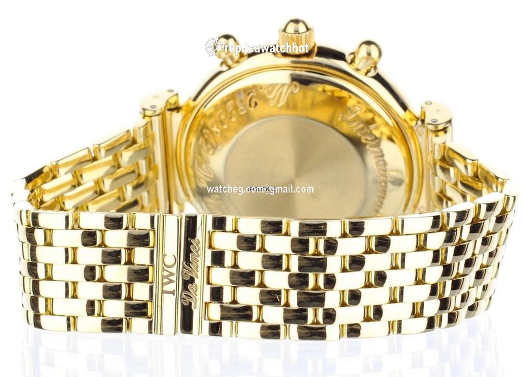 IWC Da Vinci Perpetual Calendar Mens watch Unisex Automatic Yellow gold IW9252-01 5