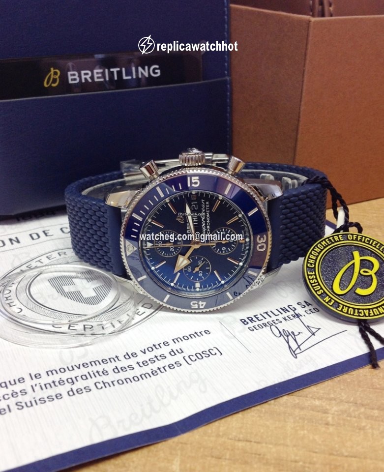 Breitling Superocean Heritage II Chronographe Mens watch Unisex Automatic Steel A13313161C1S1 5