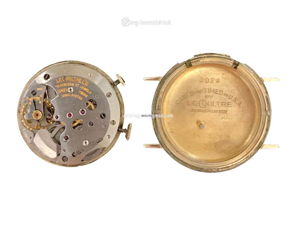 Jaeger-LeCoultre Mens watch Unisex Manual winding Gold Steel Lecoultre memovox 3514 5