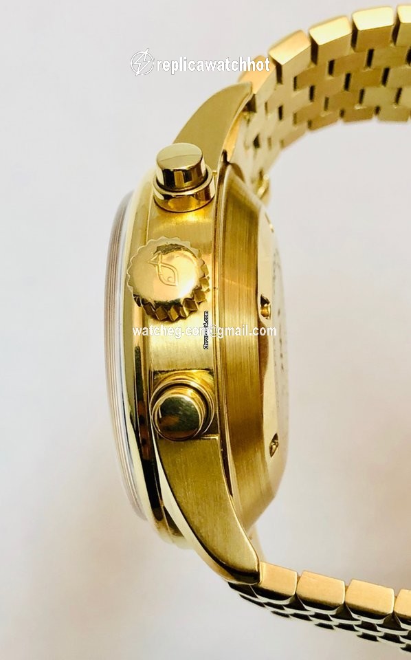 IWC Pilot Double Chronograph Mens watch Unisex Automatic Yellow gold IW3713 5