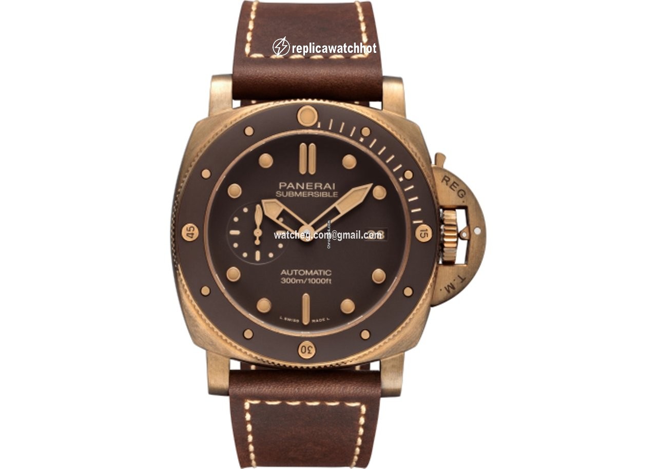 Panerai Luminor Submersible Mens watch Unisex Automatic Bronze pam00968 5