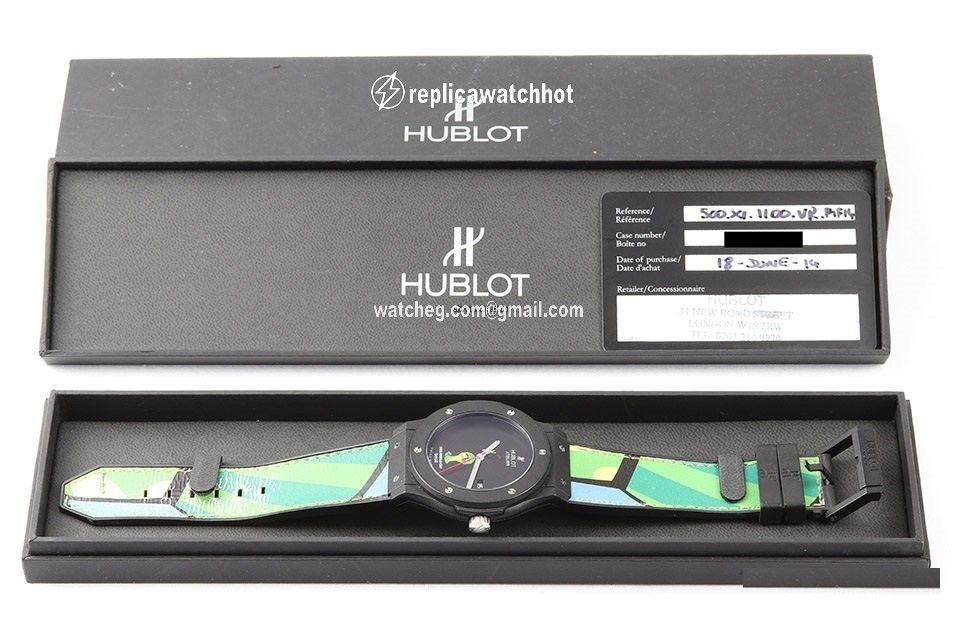 Hublot Mens watch Unisex Quartz Plastic 500.XI.1100.VR.FIF14 5