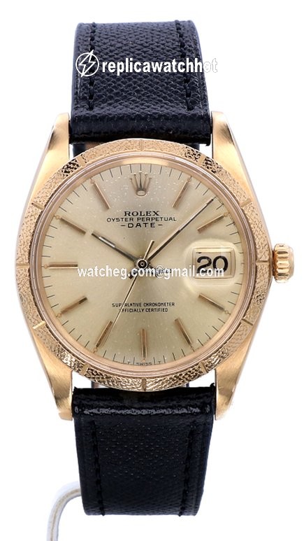 Rolex Oyster Perpetual Date Womens watch Yellow gold Automatic 1510 5