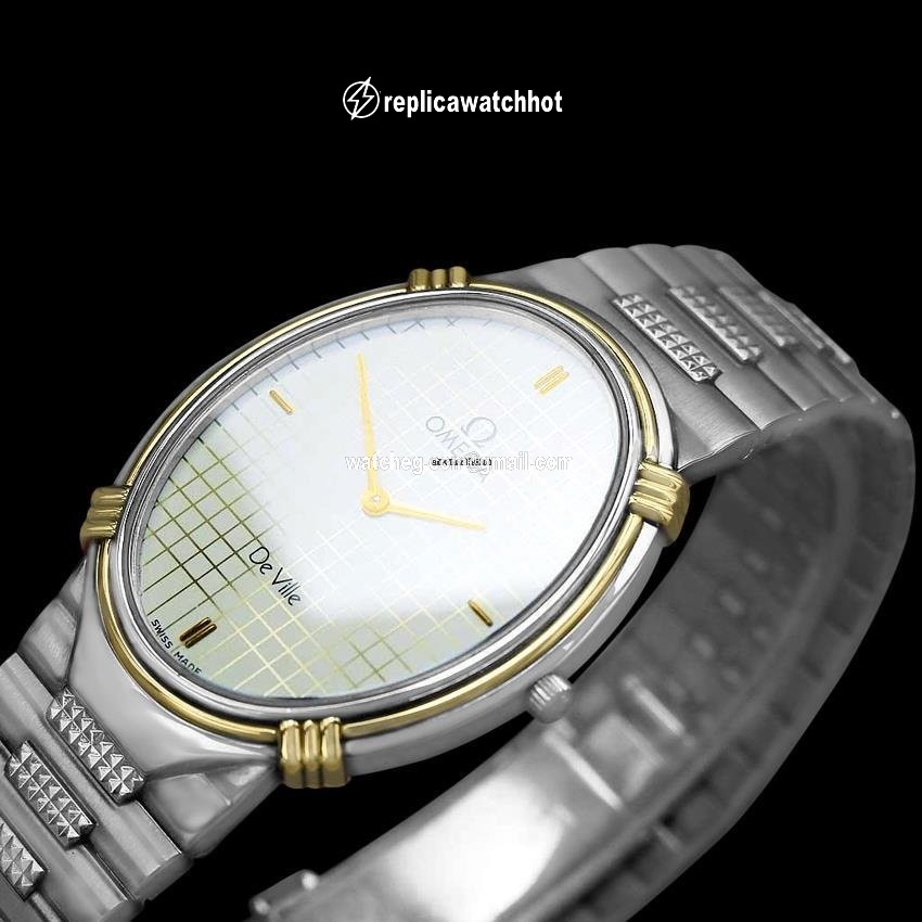 Omega De Ville Mens watch Unisex Quartz Gold Steel AB 2 5