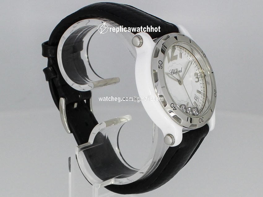 Chopard Happy Sport Womens watch Quartz Ceramic 288507 5