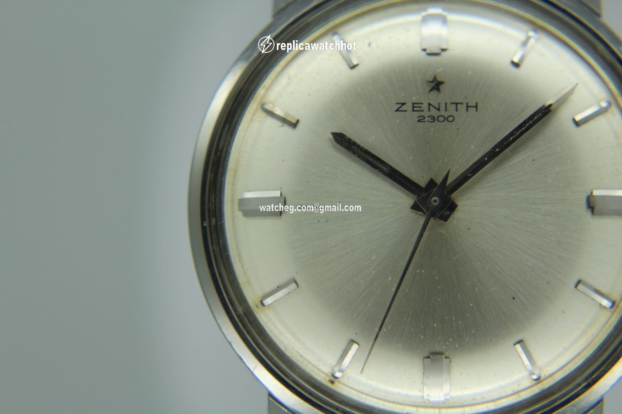 Zenith Mens watch Unisex Manual winding Steel 2300 5