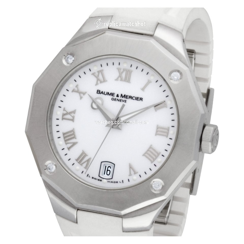 Baume & Mercier Riviera Womens watch Quartz Steel 65575 5