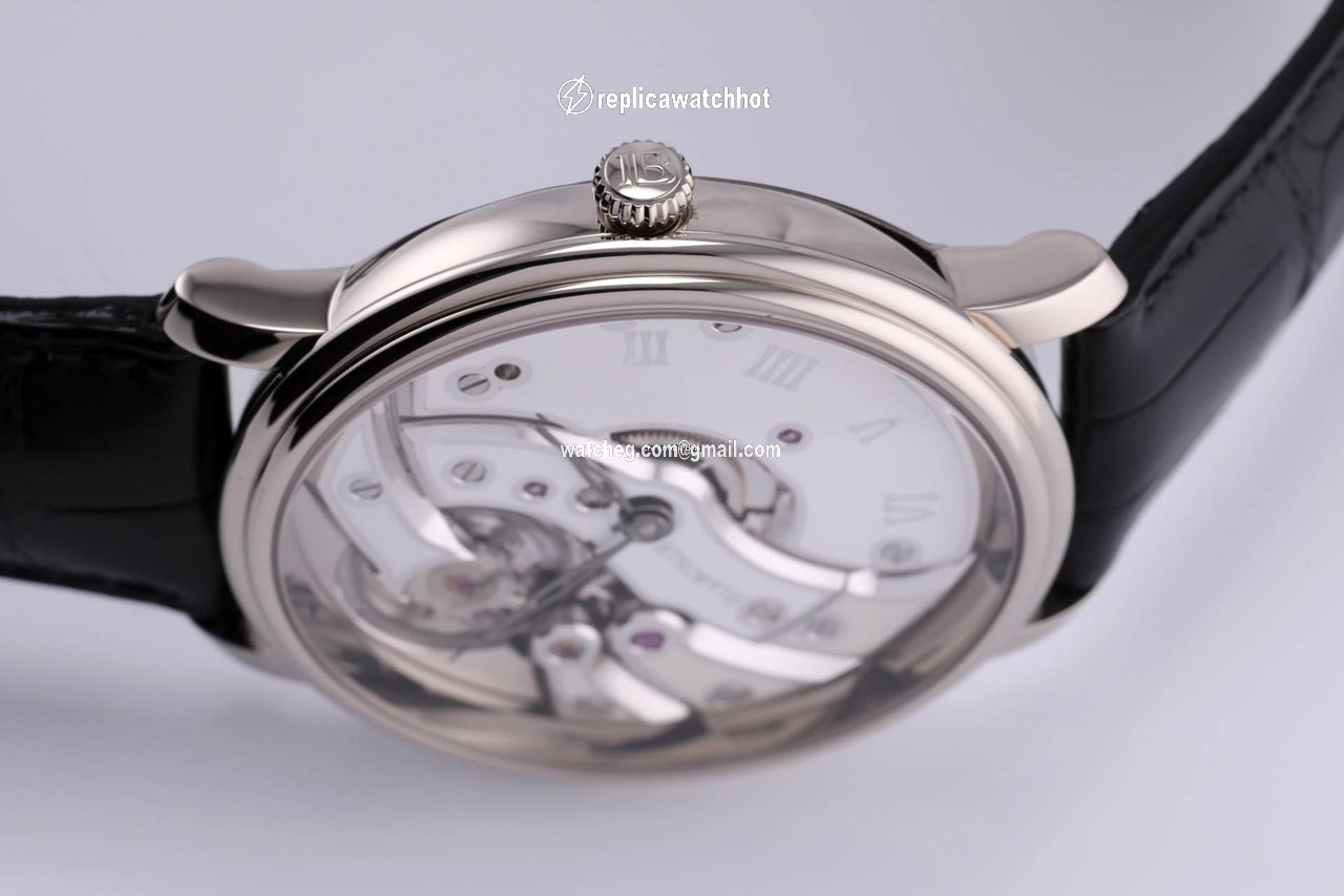 Blancpain Villeret Mens watch Unisex Manual winding White gold 6616-1527-55B 5