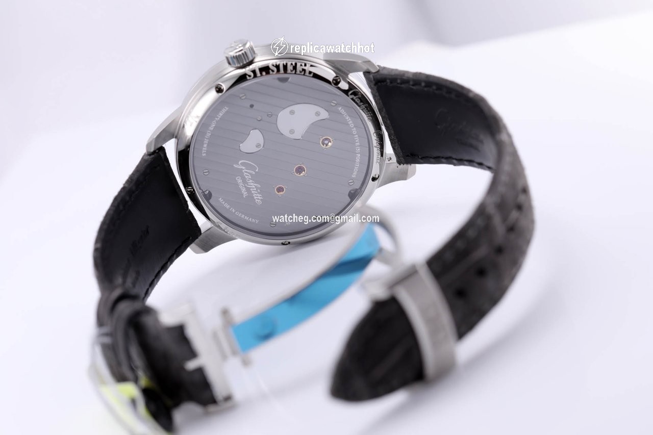 Glashtte Original PanoInverse Mens watch Unisex Manual winding Steel 1-66-06-04-22-05 5