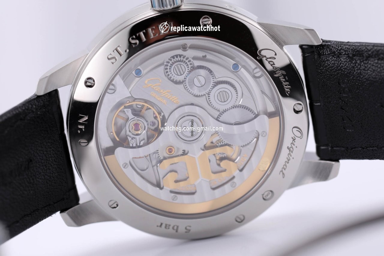 Glashtte Original Senator Excellence Mens watch Unisex Automatic Steel 1-36-02-01-02-30 5