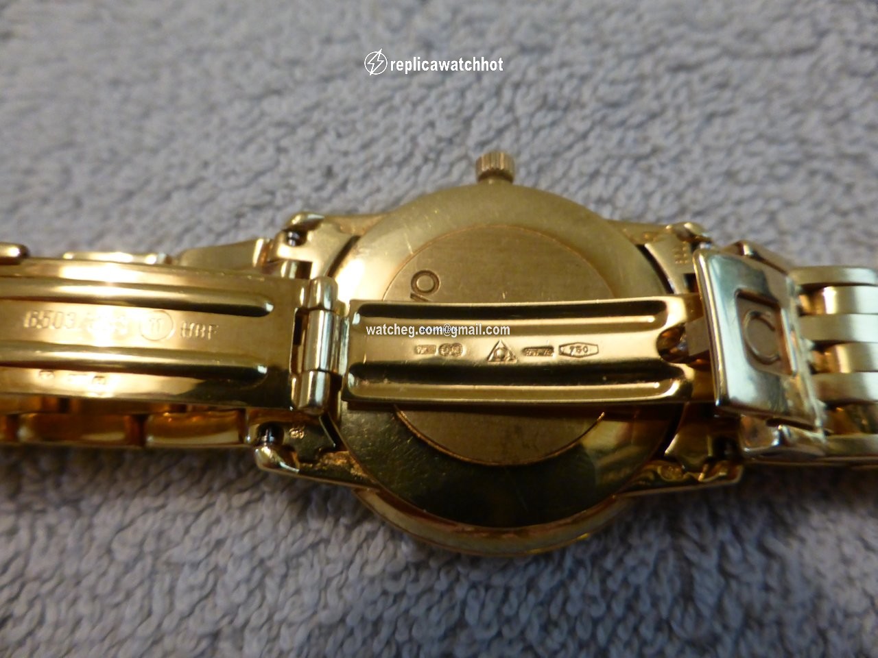 Omega De Ville Prestige Womens watch Quartz Yellow gold 6503 833 5