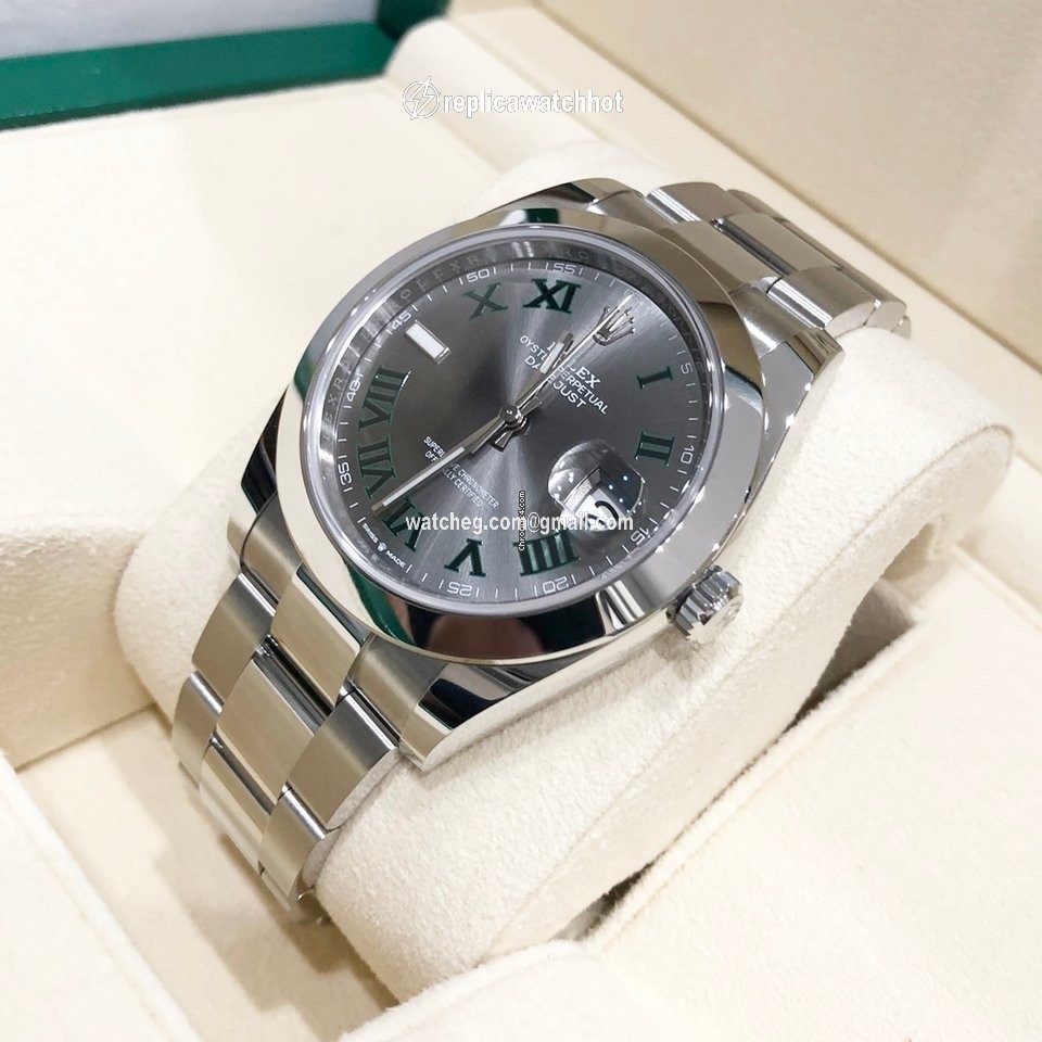 Rolex Datejust 41 Mens watch Unisex Steel Automatic 126300-0007 5