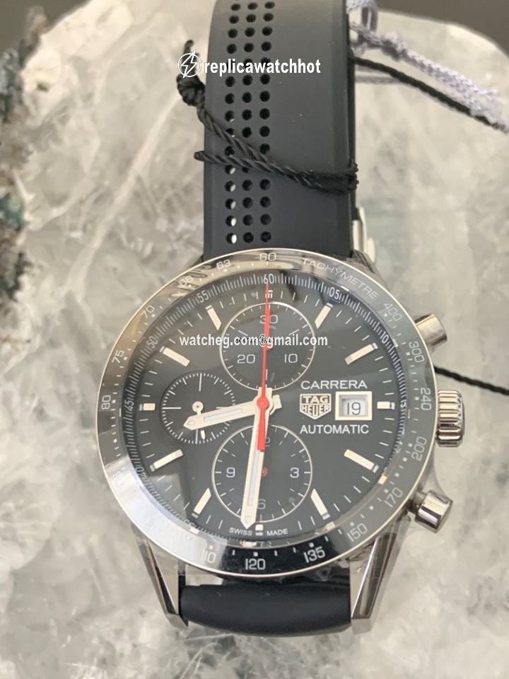 TAG Heuer Carrera Calibre 16 Mens watch Unisex Automatic Steel CV201AK.FT6040 5