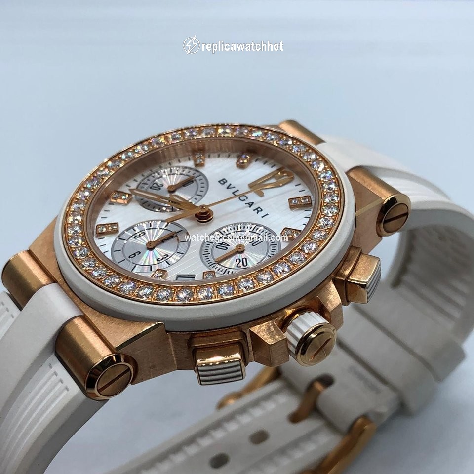 Bulgari Diagono Womens watch Automatic Rose gold DGP35WGDWVDCH.8 5