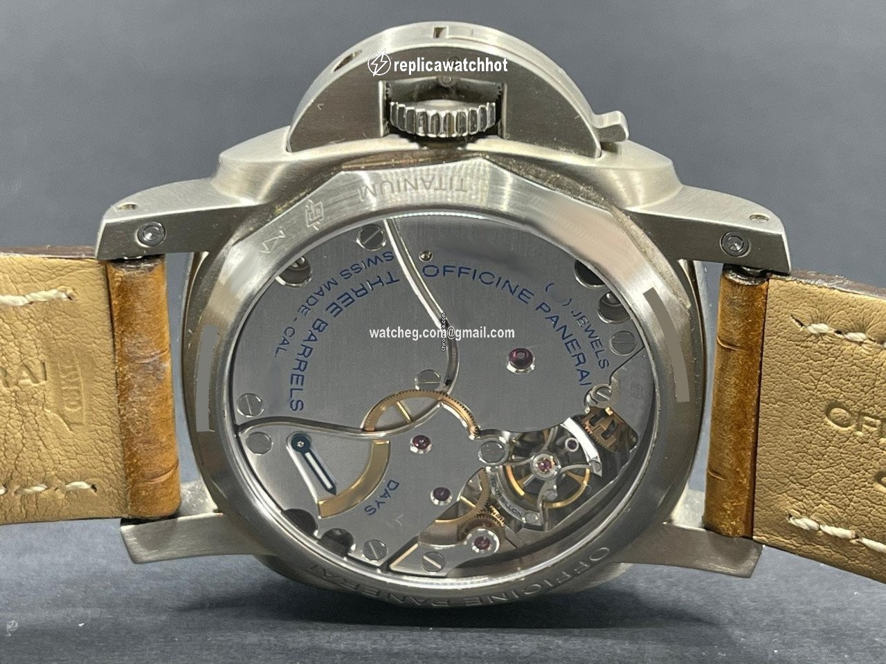 Panerai Special Editions Manual winding Titanium PAM00306 5