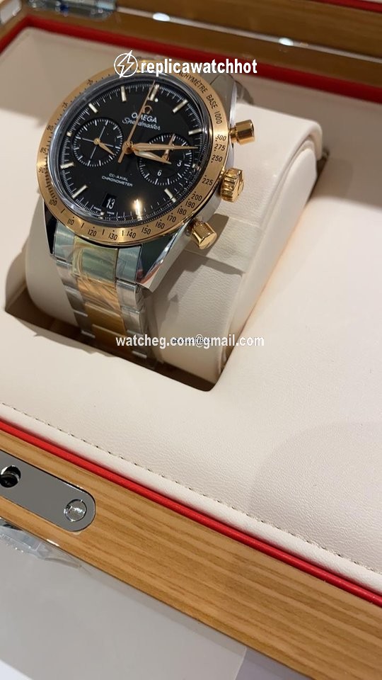 Omega Speedmaster 57 Mens watch Unisex Automatic Gold Steel 331.20.42.51.01.002 5