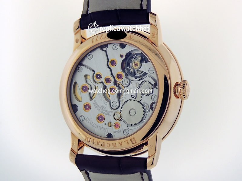 Blancpain Villeret Mens watch Unisex Manual winding Rose gold 6613.3631.55B 5
