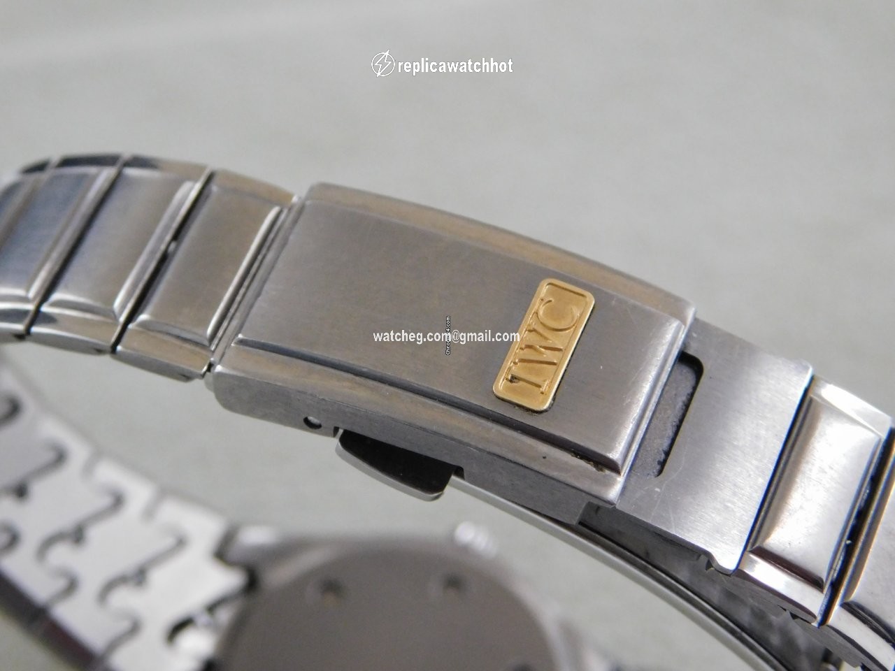 IWC Ingenieur Mens watch Unisex Quartz Steel 4550 5