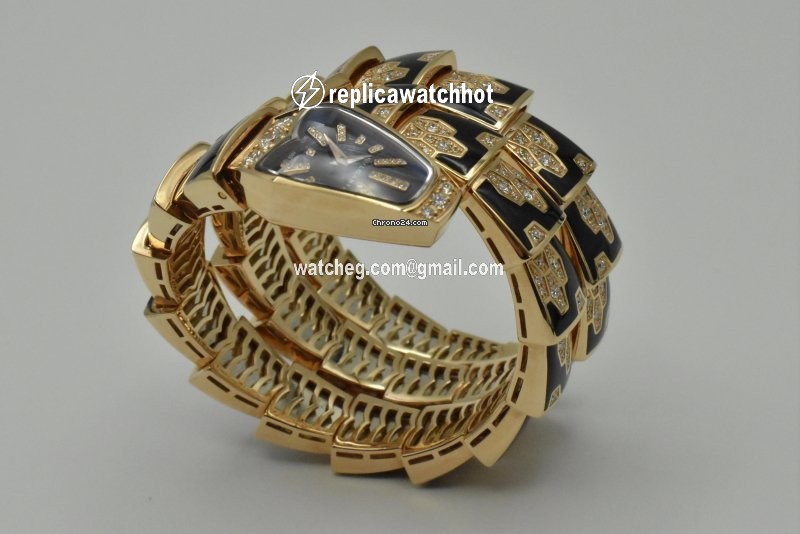Bulgari Serpenti Womens watch Quartz Rose gold 101986 5