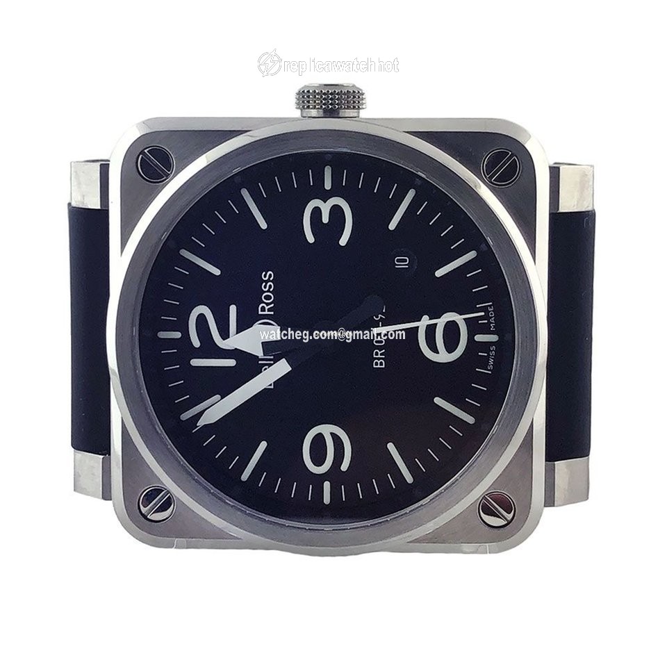 Bell & Ross BR 03-92 Steel Mens watch Unisex Automatic Steel BR03-92 BLC-ST 5