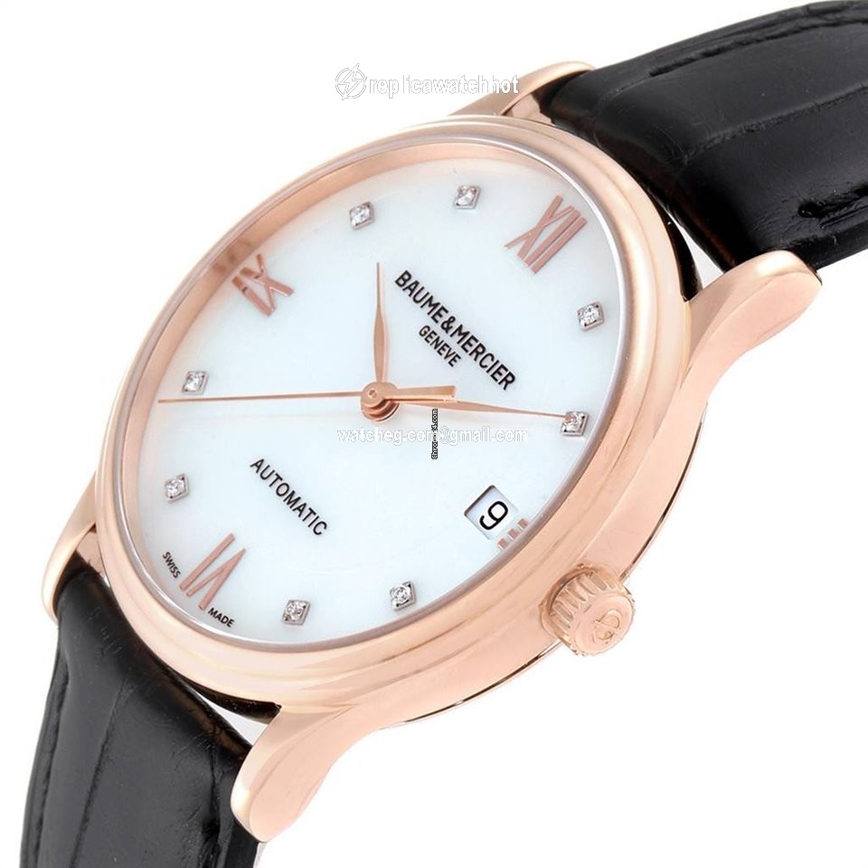 Baume & Mercier Classima Mens watch Unisex Automatic Rose gold 10077 5