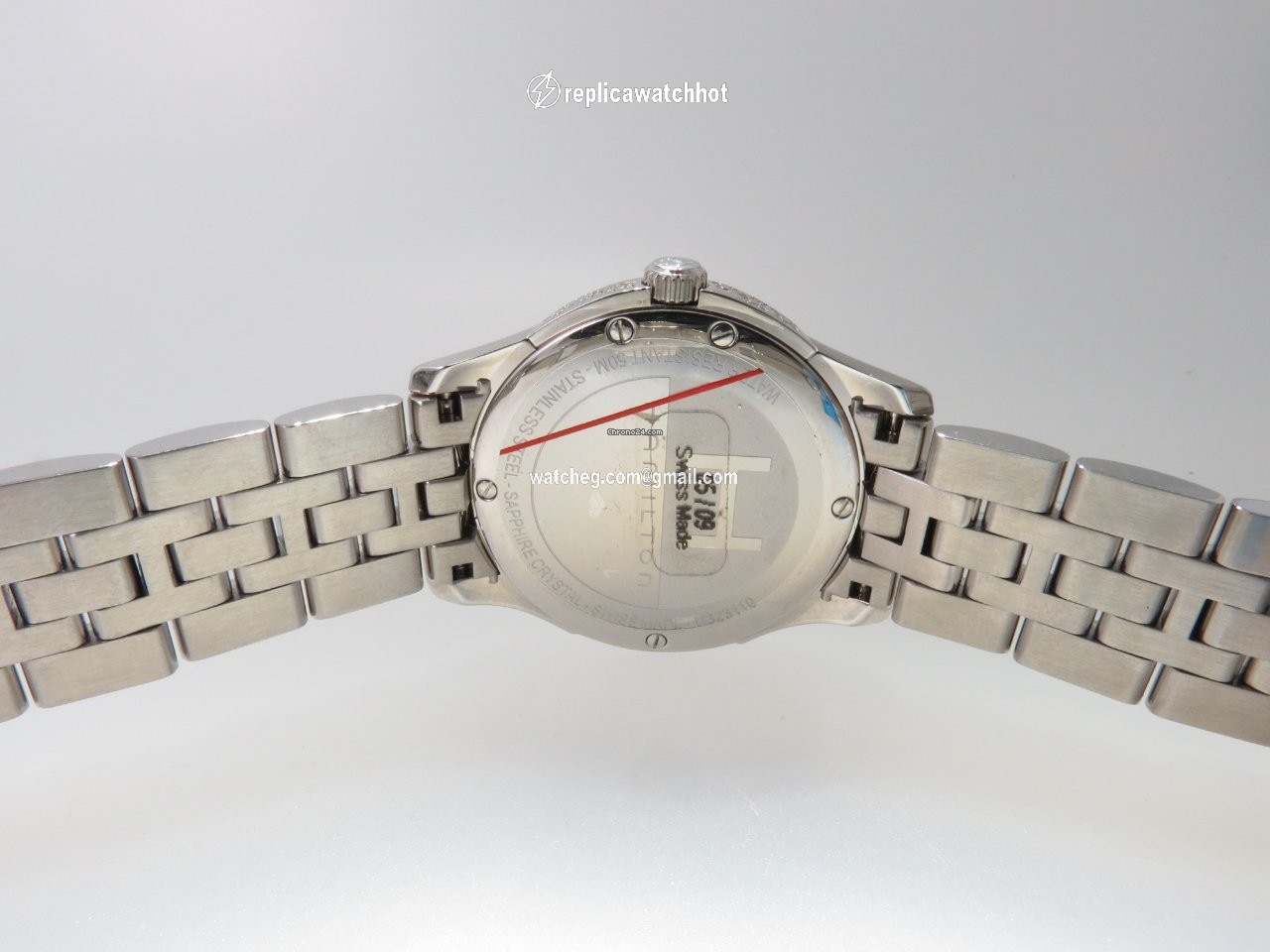 Hamilton Jazzmaster Mens watch Unisex Quartz Steel H32311135 5
