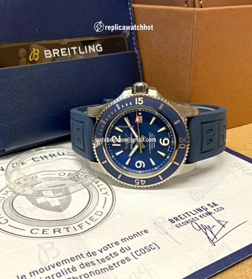 Breitling Superocean 44 Mens watch Unisex Automatic Steel A17367D81C1S1 5
